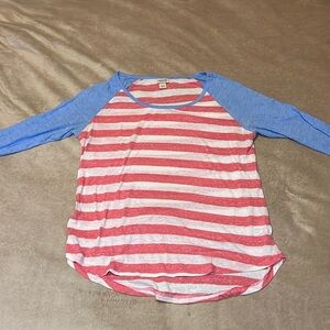 Preowned 3/4 Mossimo Shirt, Size XL